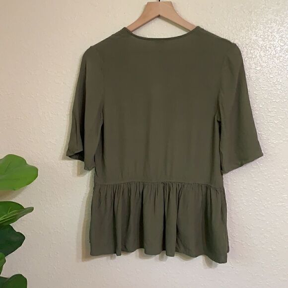 B.P. | Short sleeve peplum shirt - Picture 6 of 9